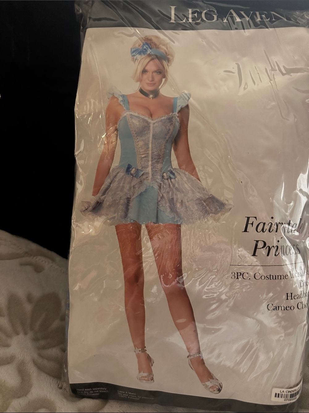 Leg Avenue Blue Lace Fairy Princess Chemise HALLOWEEN/adult